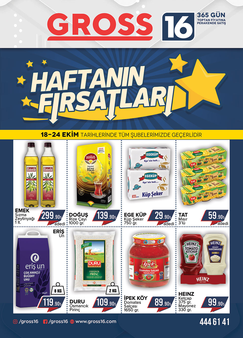 18-24 EKİM FIRSATLARI