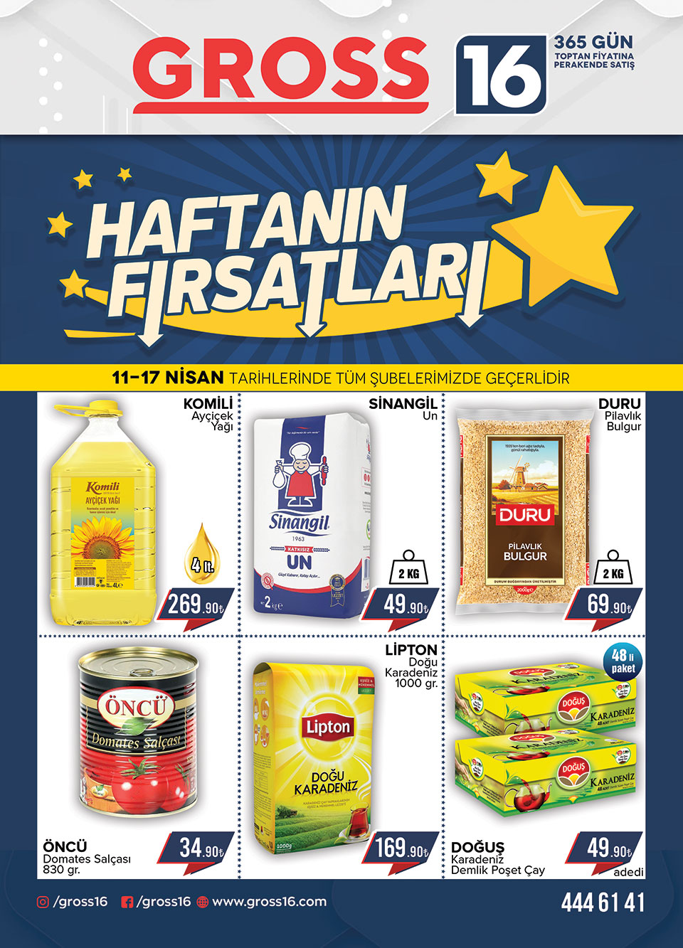 11-17 NİSAN FIRSATLARI