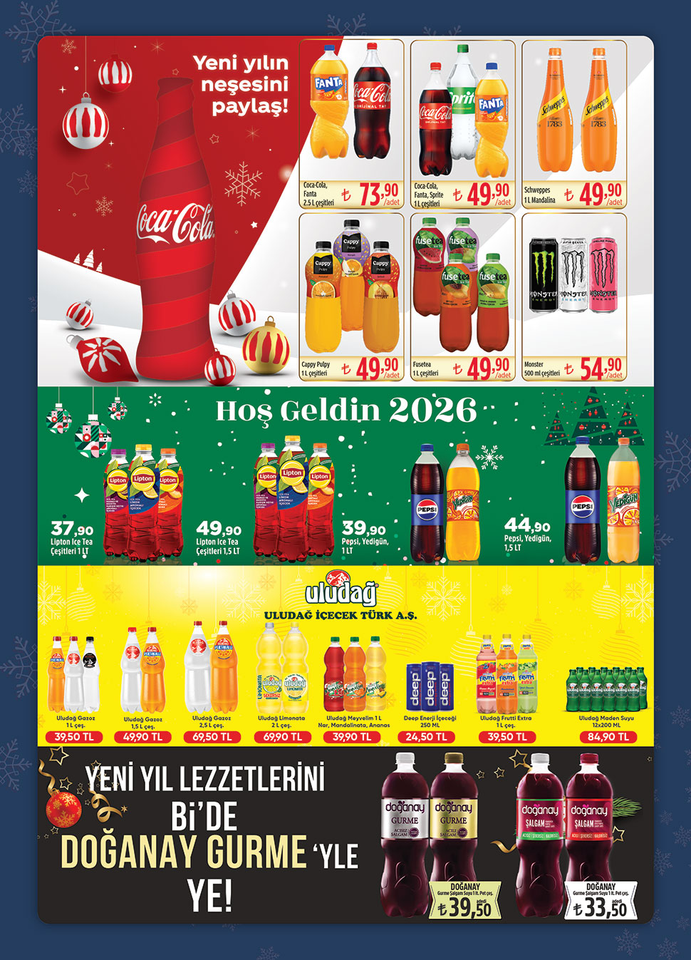 26 ARALIK - 1 OCAK FIRSATLARI