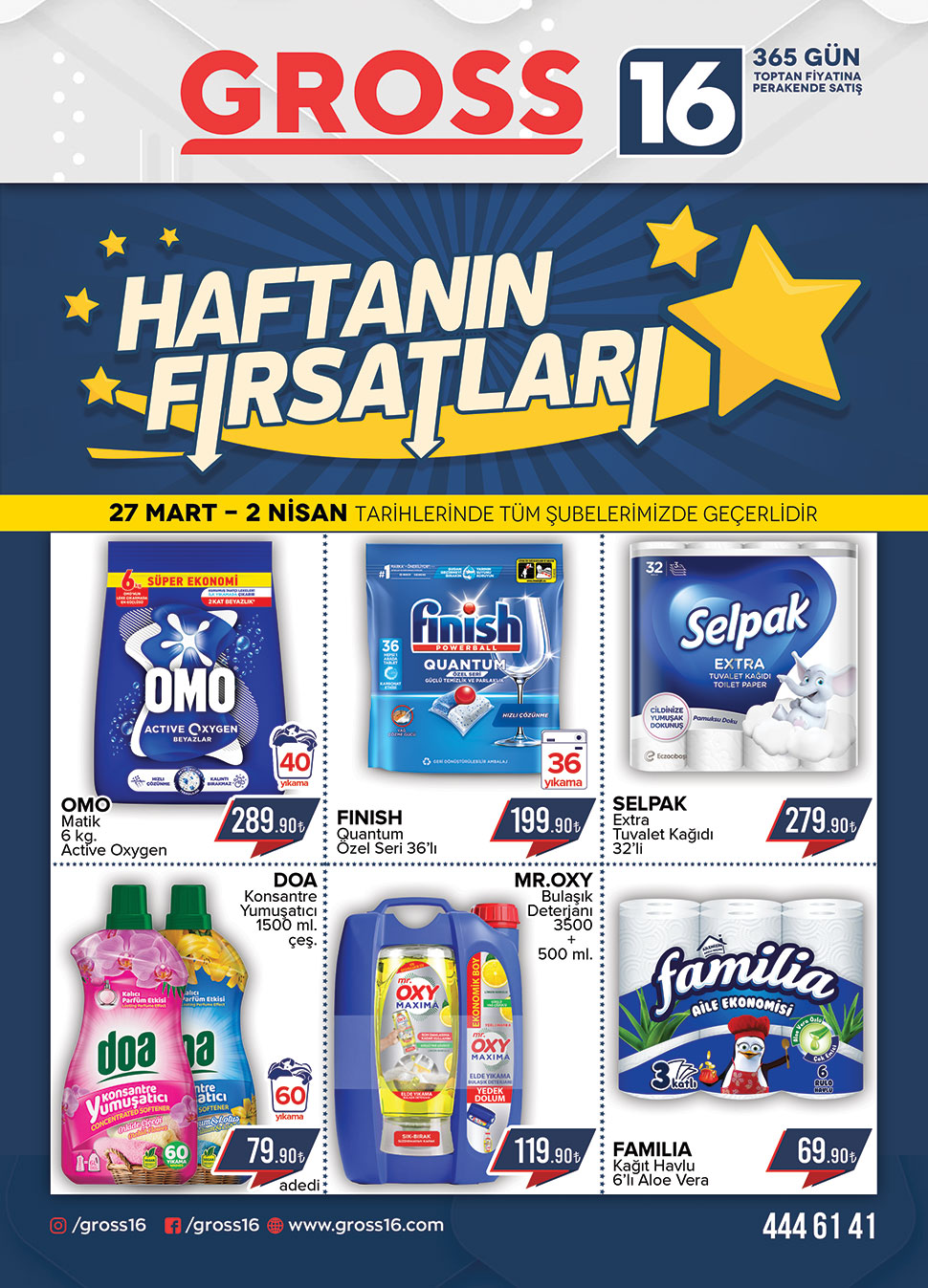 27 MART - 2 NİSAN FIRSATLARI