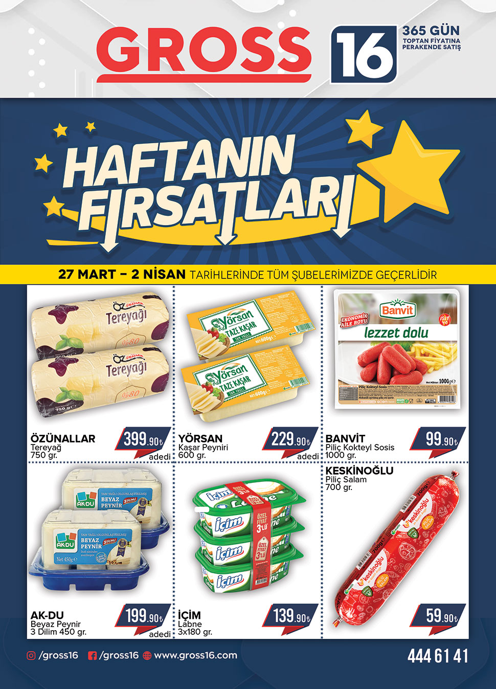 27 MART - 2 NİSAN FIRSATLARI